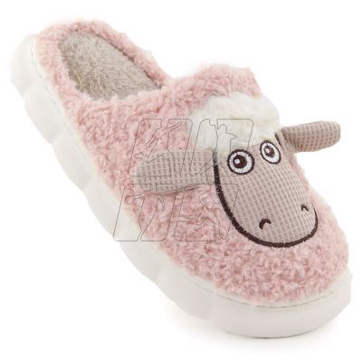 4. Filippo fur slippers with sheep W DK6683 PAW577B