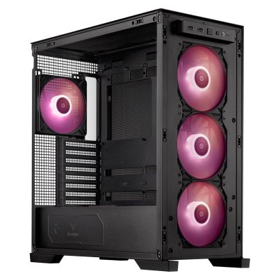2. Asus TUF GAMING GT302 TG ARGB BLACK Case