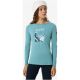 SUPER.NATURAL W ALPES LS Long-Sleeve Shirt Blue