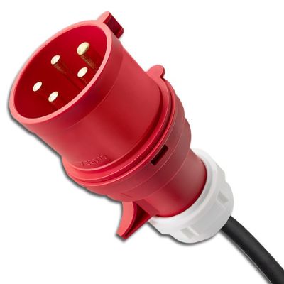 6. Qoltec Mobile charger for electric cars EV with regulation 2 in 1 Type 2 | 11kW | CEE 5 PIN | LCD | 3 phases | Portable | Wallbox | 5m