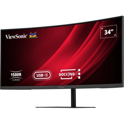 4. Viewsonic VG3419C-2 Computer Monitor 86.4 cm (34") 3440 x 1440 px UltraWide Quad HD LED Black
