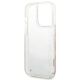 7. Guess Paisley Liquid Glitter case for iPhone 14 Pro - gold
