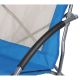 20. BEACH CHAIR WITH ARMRESTS 55x58x64CM FOLDABLE BLUE