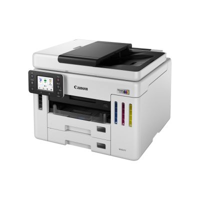 7. Canon MAXIFY GX 7150 Printer, Inkjet, Color Printing, 600 x 1200 DPI, A4, Direct Print, White
