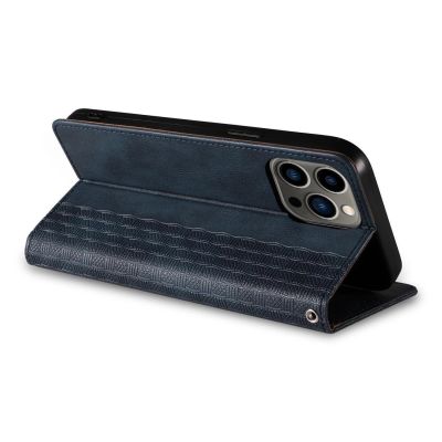 11. Magnet Strap Case for Samsung Galaxy S23+ Flip Wallet Mini Lanyard Stand Blue