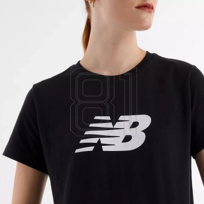 8. New Balance S/S Sport Jersey Logo W T-shirt WT43582BK