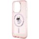6. Karl Lagerfeld IML Choupette MagSafe case for iPhone 15 Pro - pink