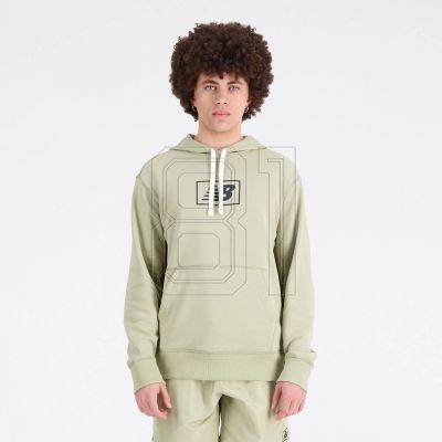 7. New Balance Essentials Hoodie M MT33508FUG