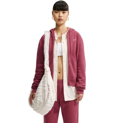 Nike Studio Fleece Medium Weight Women's Sweatshirt Pink IM8504 654