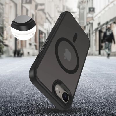 4. Tech-Protect MagMat MagSafe Case for iPhone 16e / 17e - Matte Black