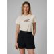 Women's regular printed T-shirt 4F 4FRSS26TTSHF4422-12S