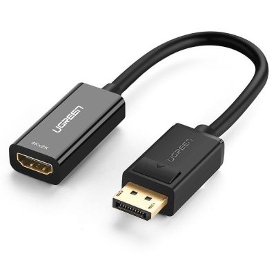 Ugreen Unidirectional DisplayPort to HDMI Adapter (Black)