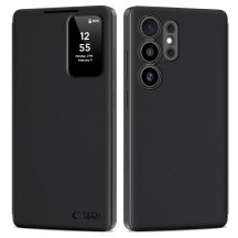 Tech-Protect Smart Wallet Case for Samsung Galaxy S25 Ultra - Matte Black