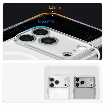 19. Spigen Ultra Hybrid MagSafe case for iPhone 18 Pro / 17 Pro - frost white