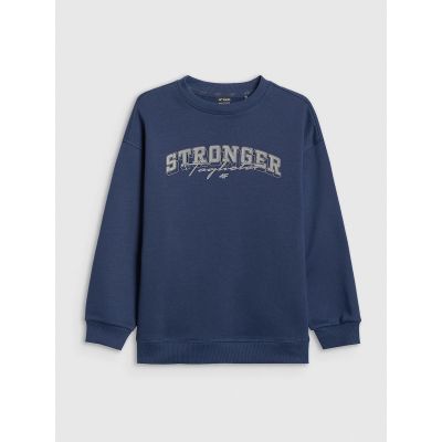 7. Boy's loose sweatshirt without hood 4F 4FJRSS26TSWSM2635-31S