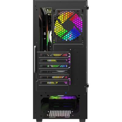 4. SAVIO NOCTIS GLASS RGB COMPUTER CASE