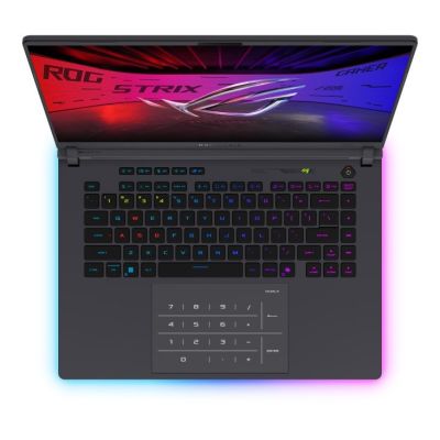 5. ASUS ROG Strix G16 G615LW-U9R321 Ultra 9 290HX 16.0" 2.5K 300Hz IPS-Level AG 32GB DDR5 5600 SSD 1TB GeForce RTX 5080 16GB LAN WiFi 7 + BT Camera 1080p + IR 90Wh NoOS Aluminium Eclipse Gray