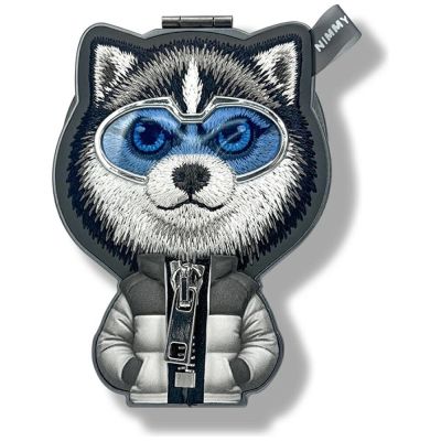 5. Nimmy Cool&Cute 2.0 Wolf Magnetic Pendant - Black