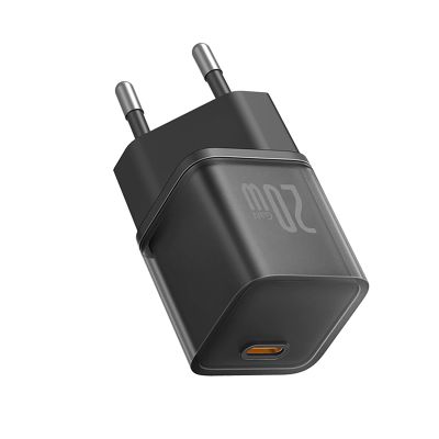 3. Baseus GaN5S 20W 1xUSB-C Wall Charger - Black