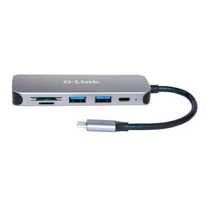 2. D-Link DUB-2325 USB Type-C Docking Station Gray