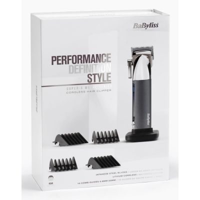9. BaByliss Super-X Metal E996E Hair Clipper Anthracite