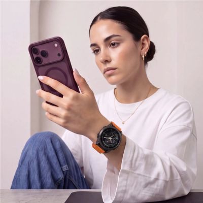 4. Tech-Protect Nylon Pro Band for Garmin Fenix 5X / 5X Plus / 6X / 6X Pro / 7X / 8 / 8 Pro / 9 / 9 Pro (47 mm) – Orange