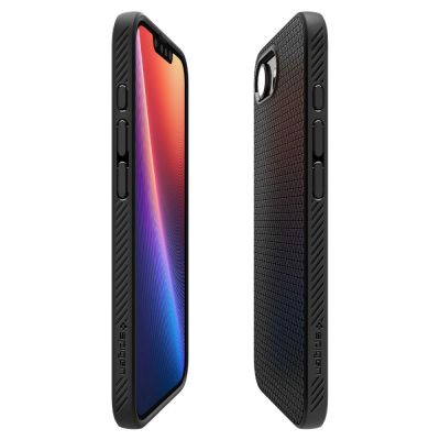 8. Spigen Liquid Air Mag MagSafe Case for iPhone 16e / 17e - Matte Black