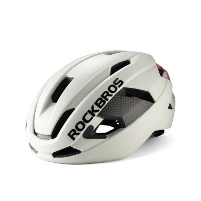 Rockbros LK-15 Carbon Fiber Bike Helmet 58-62cm - Light Gray