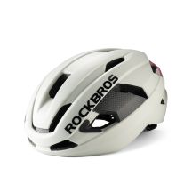 Rockbros LK-15 Carbon Fiber Bike Helmet 58-62cm - Light Gray