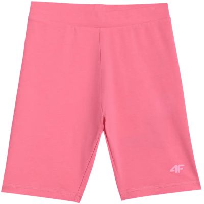 2. Girls' shorts 4F CAS F028 pink 4FJWSS26TSTIF028 54S