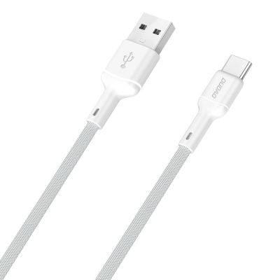 Dudao L9T 5A USB-A - USB-C Cable 1m - White