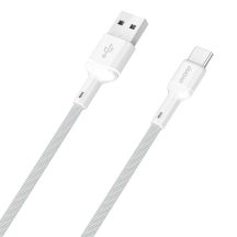 Dudao L9T 5A USB-A - USB-C Cable 1m - White