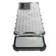 14. Honeycomb case armored cover with a gel frame for Vivo V23 5G transparent