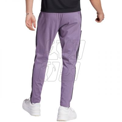 2. adidas Essentials Single Jersey Tapered Open Hem 3-Stripes M Pants IJ8699