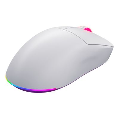 4. Hator Quasar 3 Ultra 8K Wireless Gaming Mouse White