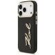 2. Karl Lagerfeld Karl Script Logo Case for iPhone 17 Pro - Black