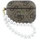 Guess 4G Pearl Strap case for AirPods Pro 3 - brown