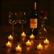 18. SET OF 8 LED TEA LIGHT CANDLES WITH REMOTE CONTROL