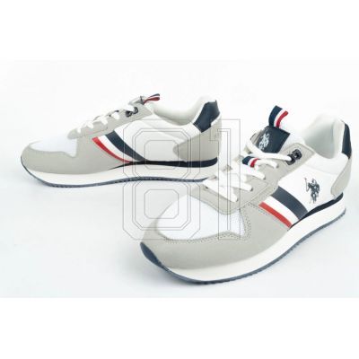 9. US Polo ASSN trainers. M NOBIL006-WHI