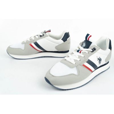 9. US Polo ASSN. M NOBIL006-WHI Trainers