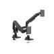 7. Desk Mount 17"-35"/2TFT 360° Gas Spring 20Kg Retail