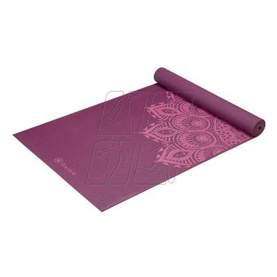 6. Yoga Mandala Purple Mandala 6mm GAIAM 62202