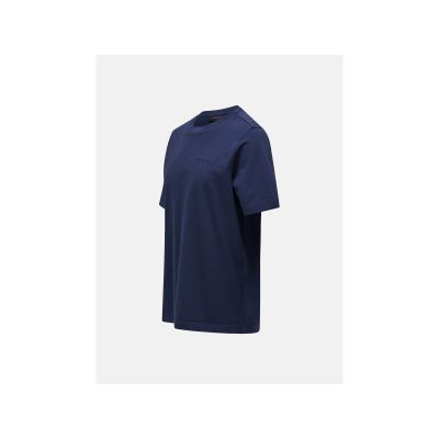 2. Peak Performance M Original Small Logo Tee Blue