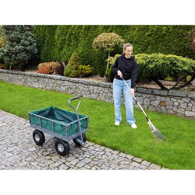 7. GARDEN TROLLEY, WHEELBAR, TRAILER 270KG