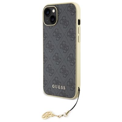 2. Guess 4G Charms Collection case for iPhone 15 Plus - gray