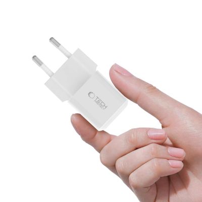 5. Tech-Protect NCM25 USB-C PD 25W Wall Charger - White