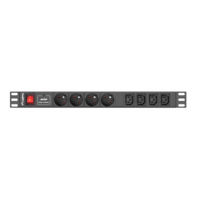 8. Lanberg PDU-04E04I-0200-BK power strip (2m; black)