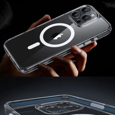 7. ESR Classic Pro Set Halolock MagSafe Case for iPhone 16 Pro Max - Clear