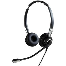 Jabra BIZ 2400 II Headset Corded Headband Office/Call Center Black