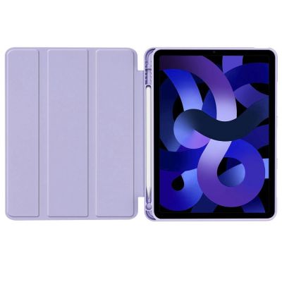 5. Tech-Protect SC Pen Case for iPad Air 10.9" 2020-2022 / 11" 2024 - Purple